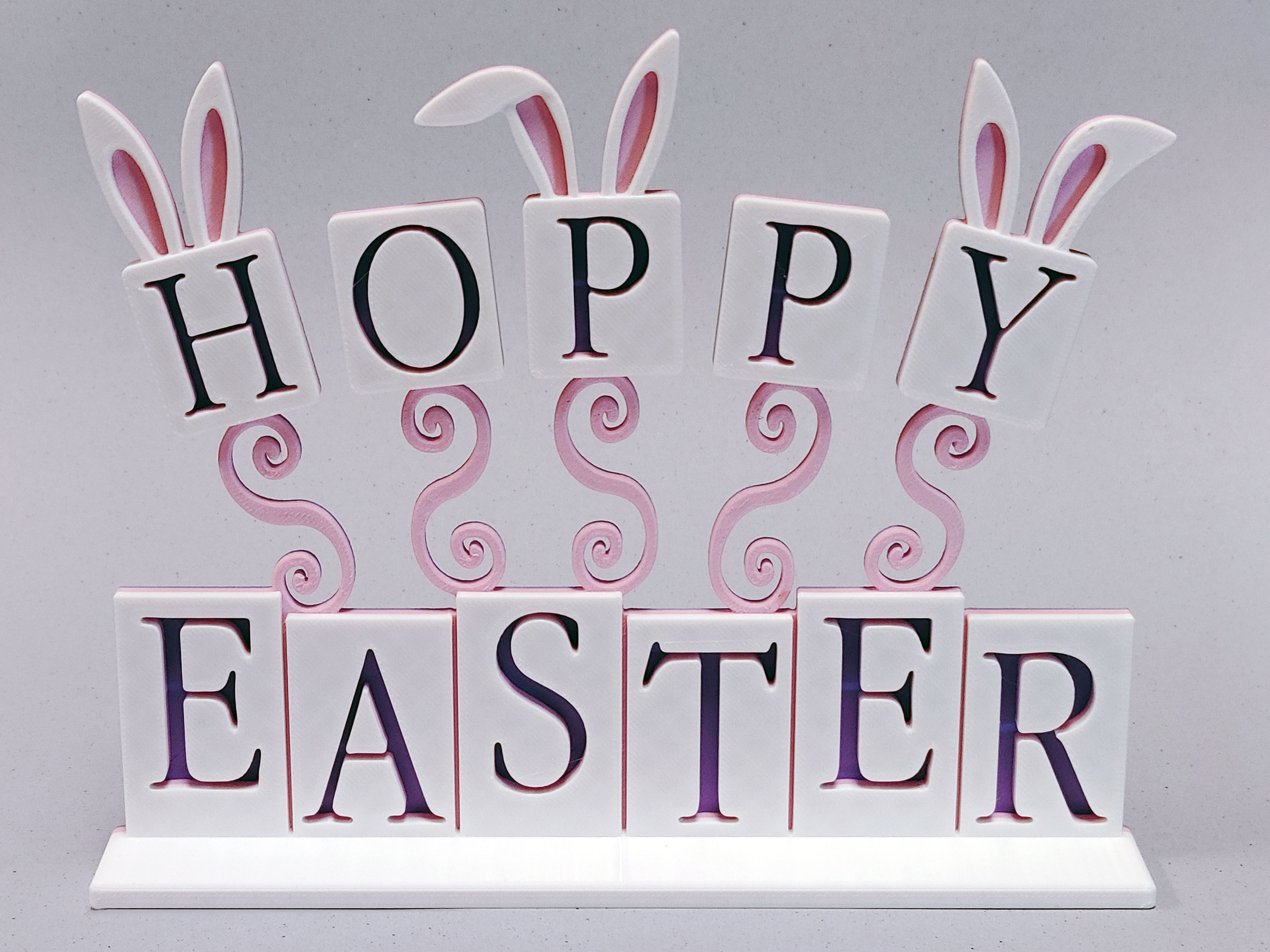 Miniatura 3 do modelo 3D Hoppy Easter Decoration