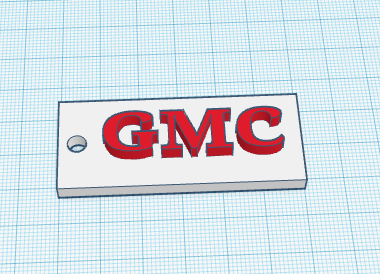 GMC keychain