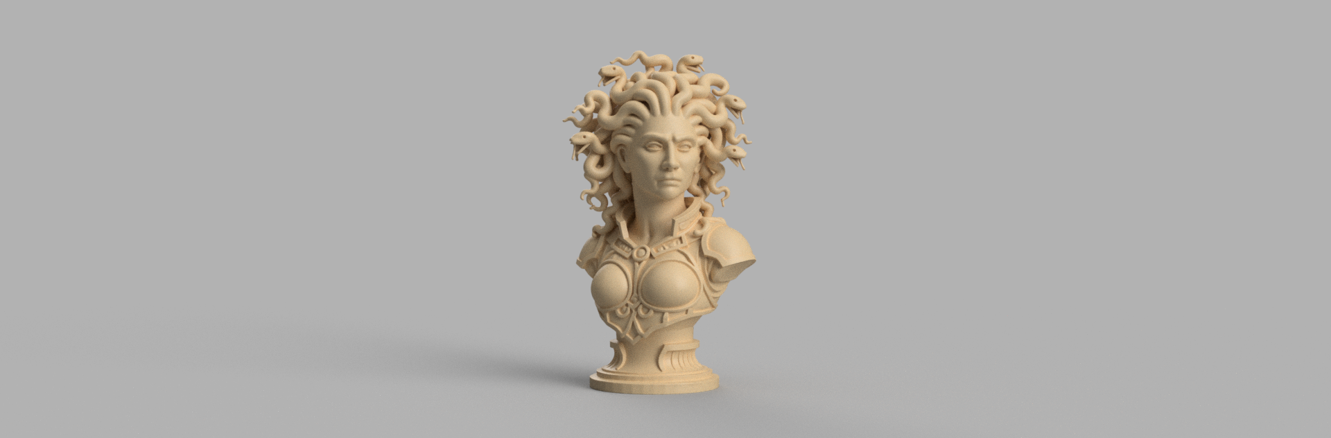 Medusa – Warrior Bust