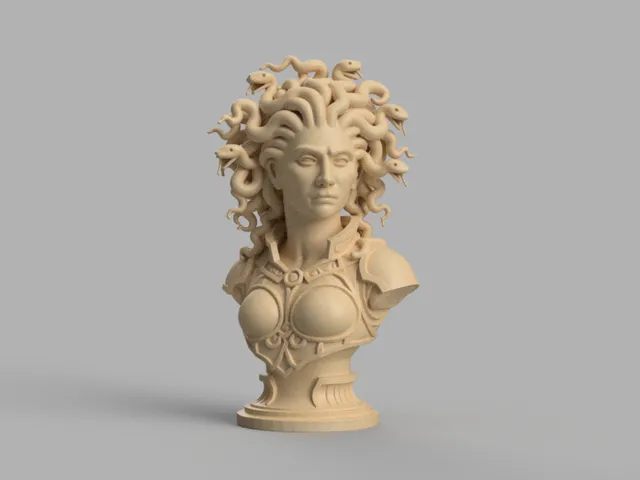 Medusa – Warrior Bust