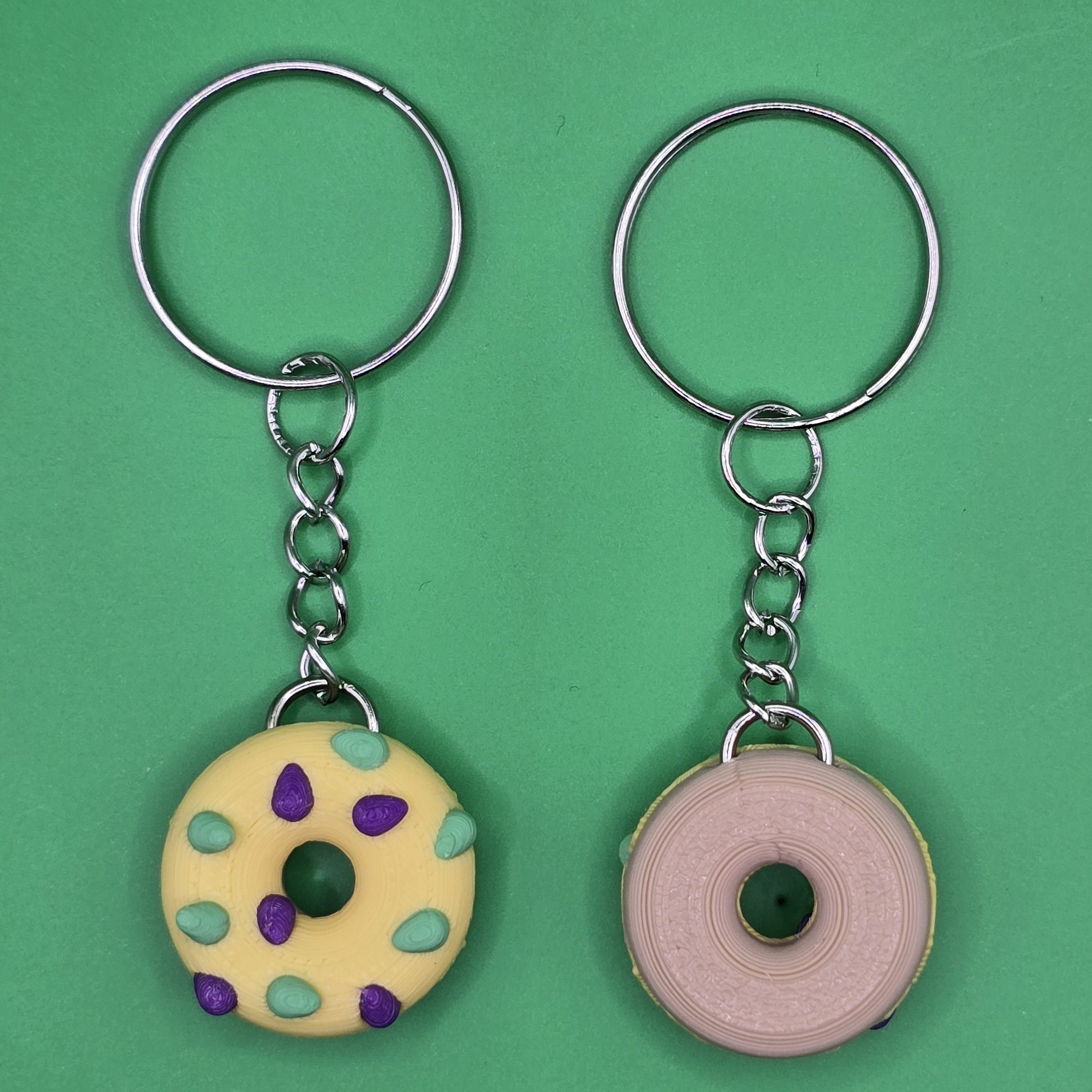 Miniatura 3 do modelo 3D Happy Easter Donut – Mini – Keychain
