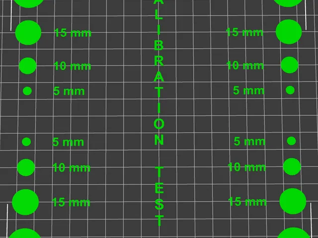Calibration Retraction Adhesion First Layer test