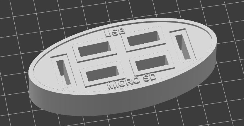 ORGANIZER USB MICRO SD DESK