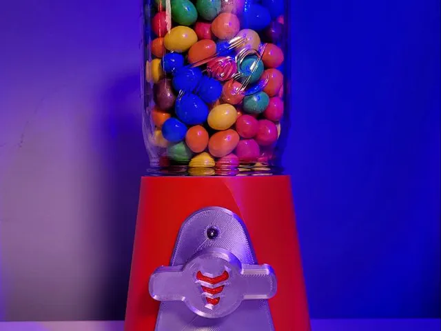 Candy Dispenser for Big Mouth Mason Jar