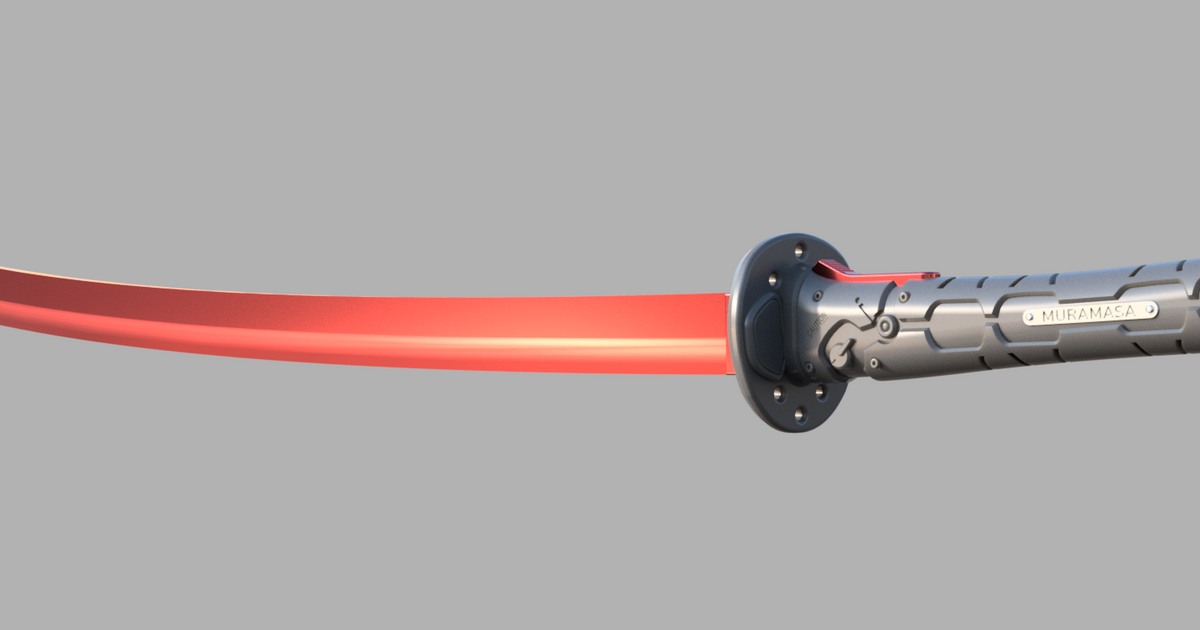 Murasama sword 3D model