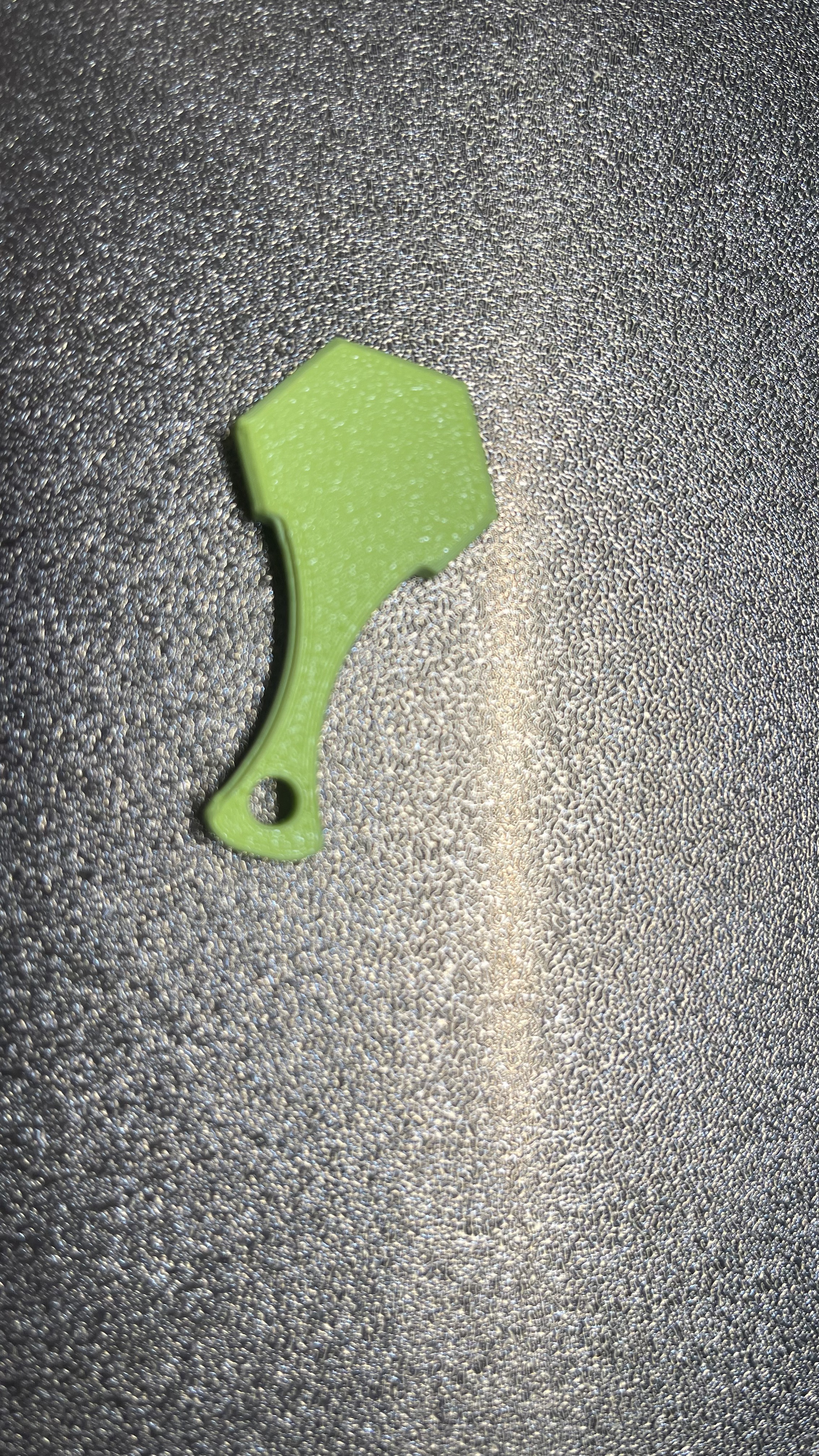 Hex key hanger / Modern key hanger Better Key chain Piece