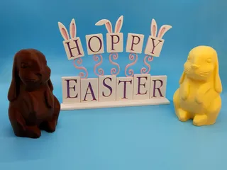 Simple Floppy Eared Bunny