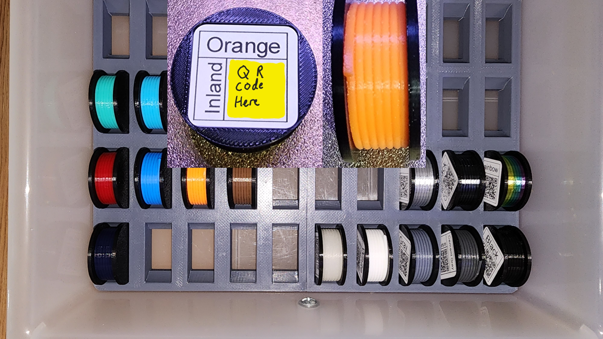 Mini Spool - Filament Swatch