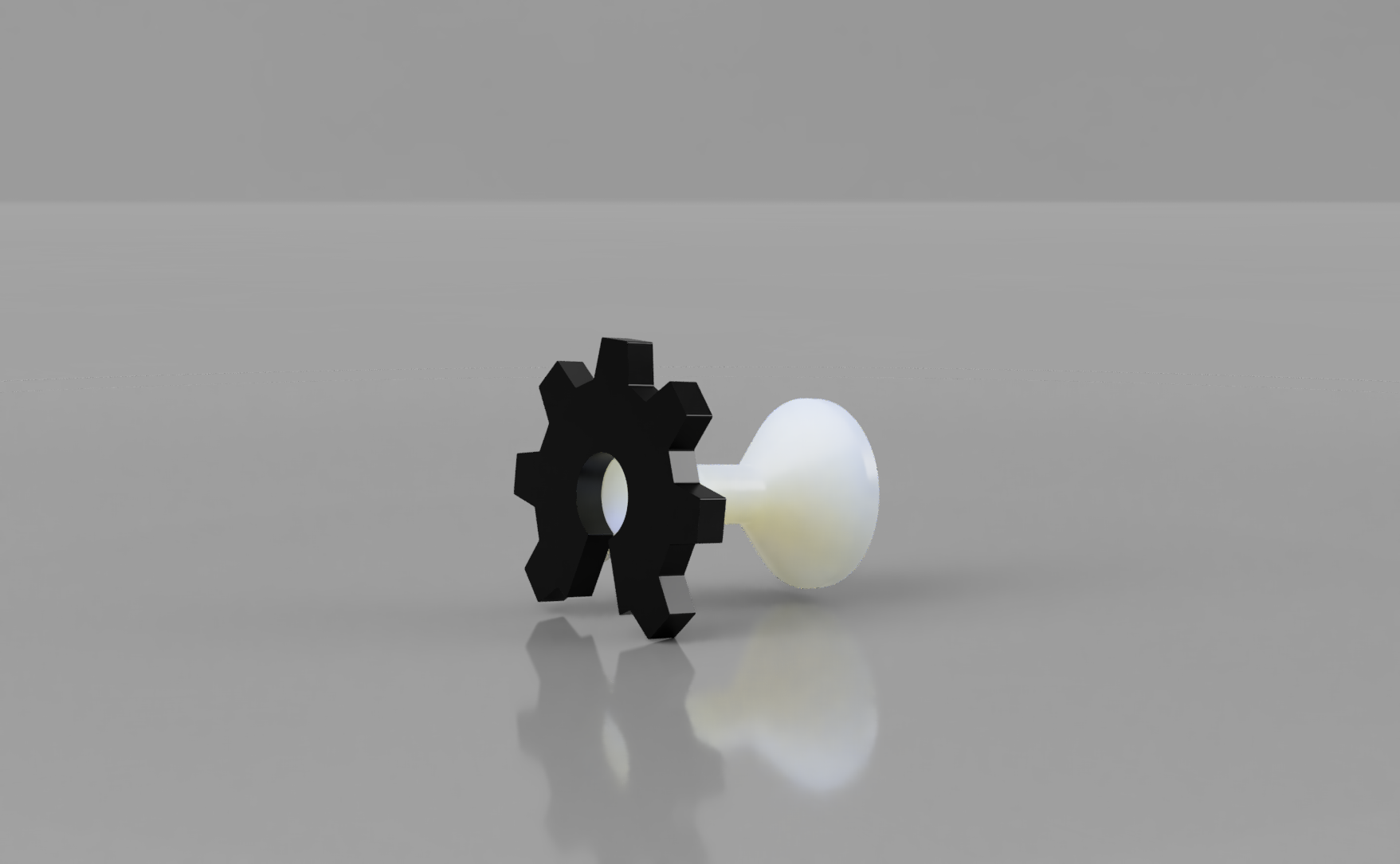 Miniatura 3 do modelo 3D Cufflink with Open Hardware and open source logos