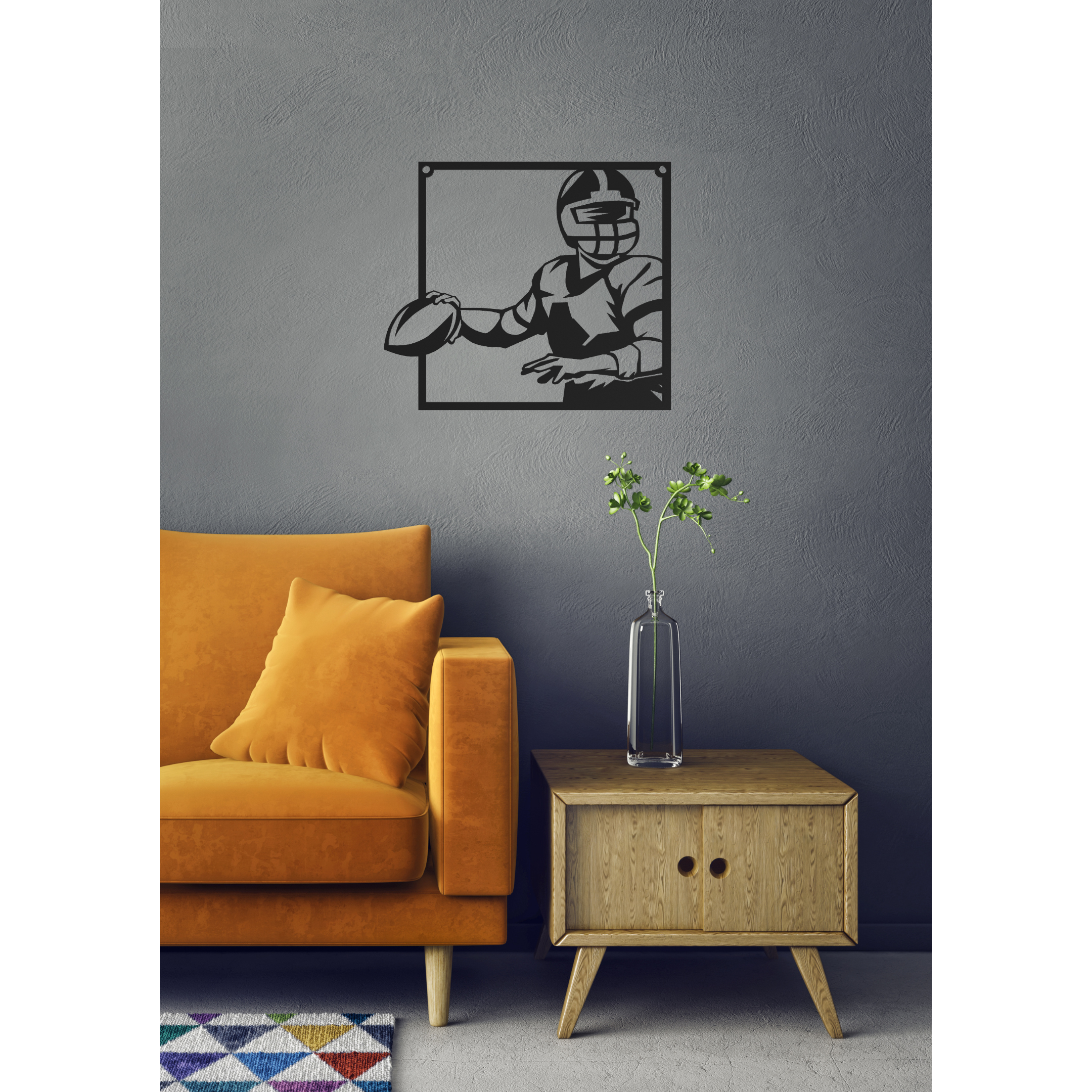 Wandbild "Quarterback #2" - American Football