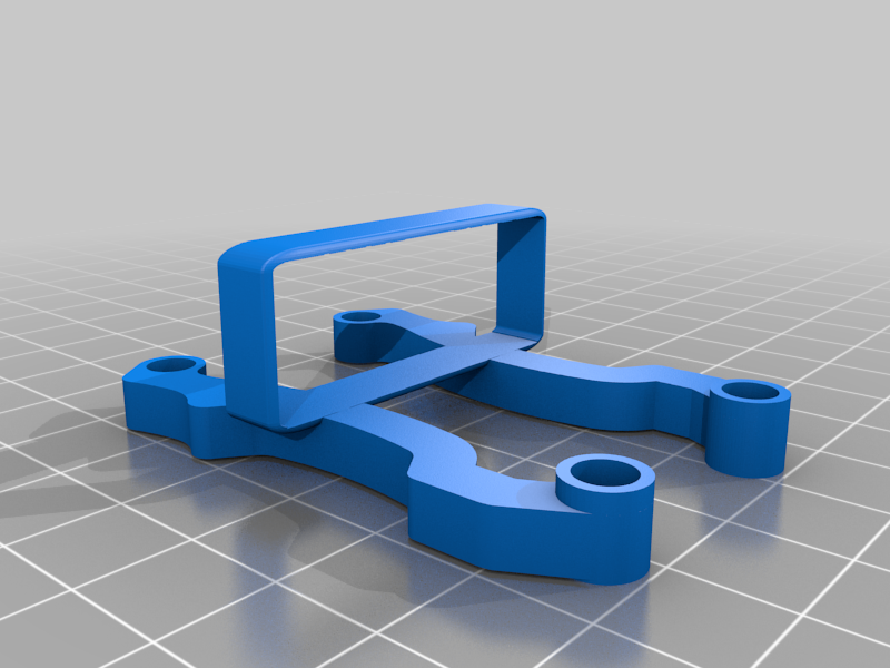 GepRC Mark5 DJI antenna mount with XT60 & Airunit Tray by savageCNC