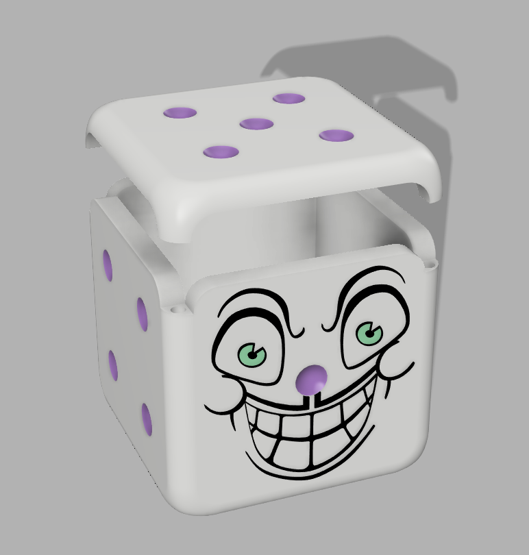 King Dice... dice containter! (Cuphead) by andy-k-to | Download free ...