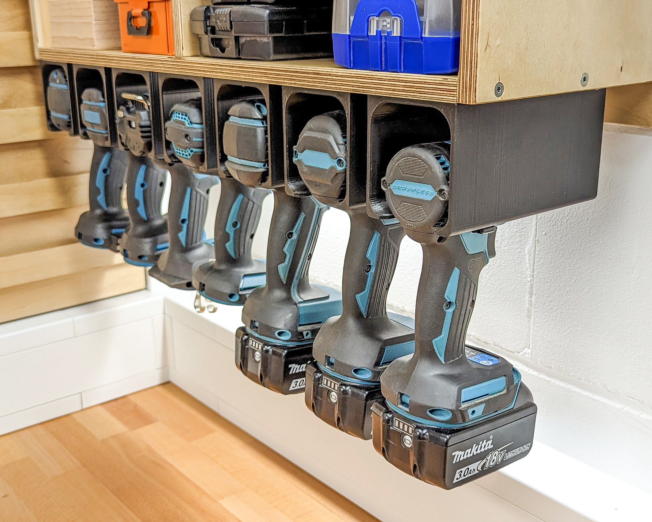 Universal Cordless Drill Holder Mount Makita DeWalt Bosch Festool 