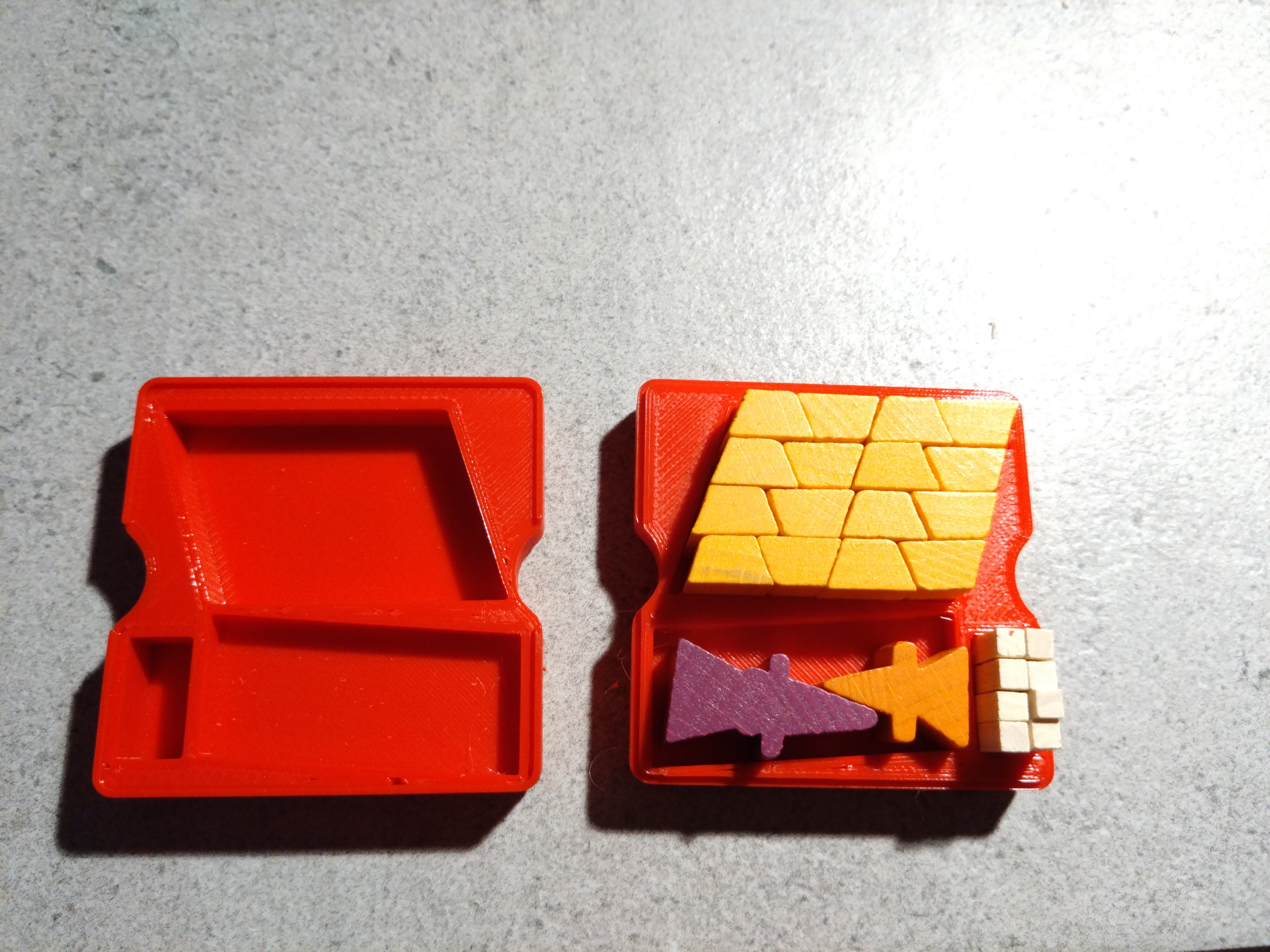 Carcassonne gold bricks box