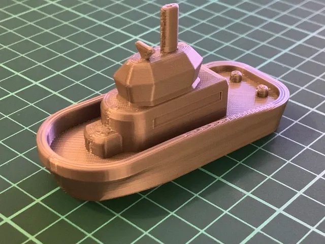 Simple Tug Boat (Floats & Resizable)