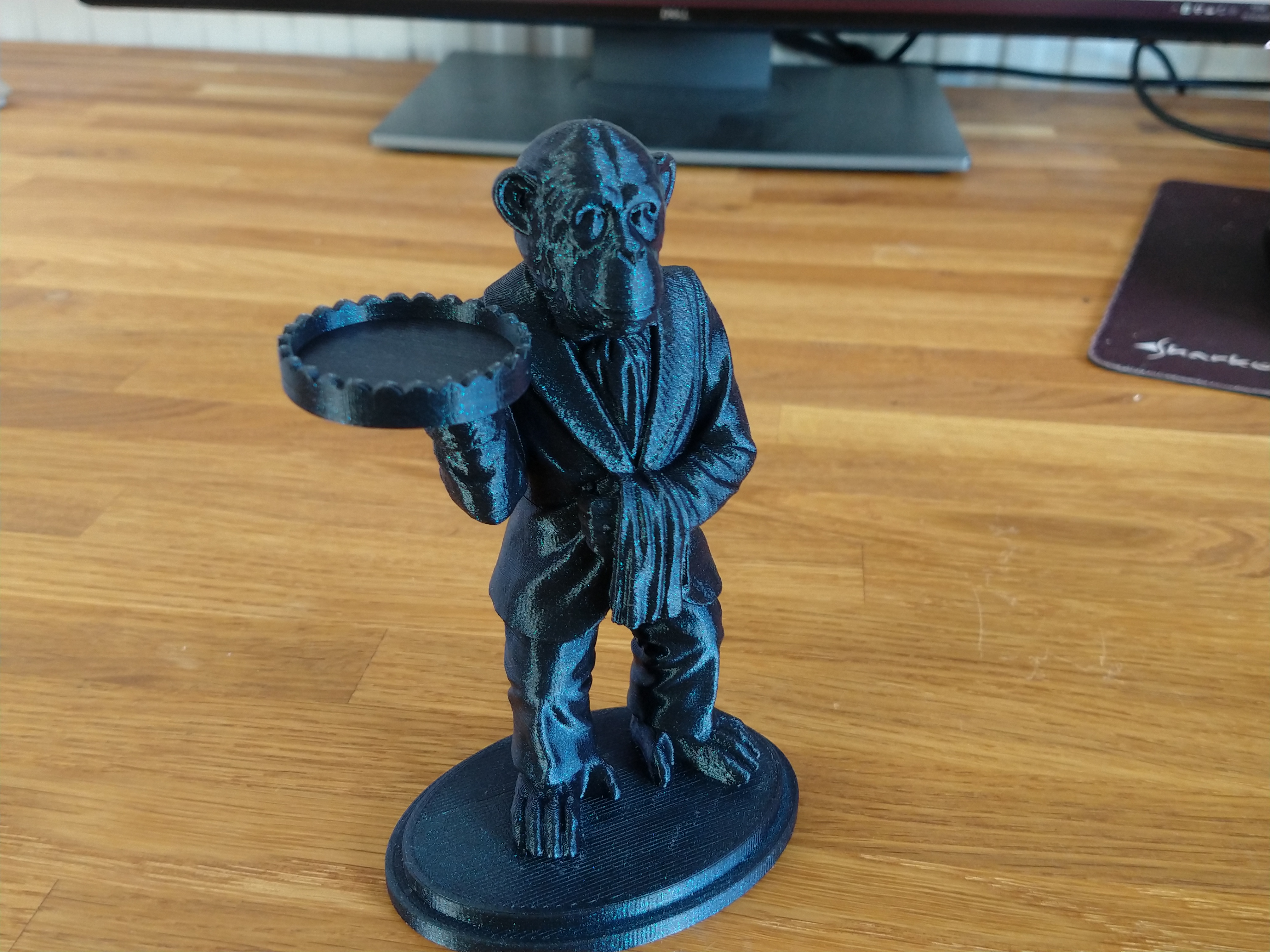 Miniatura 5 do modelo 3D Monkey Ring Butler