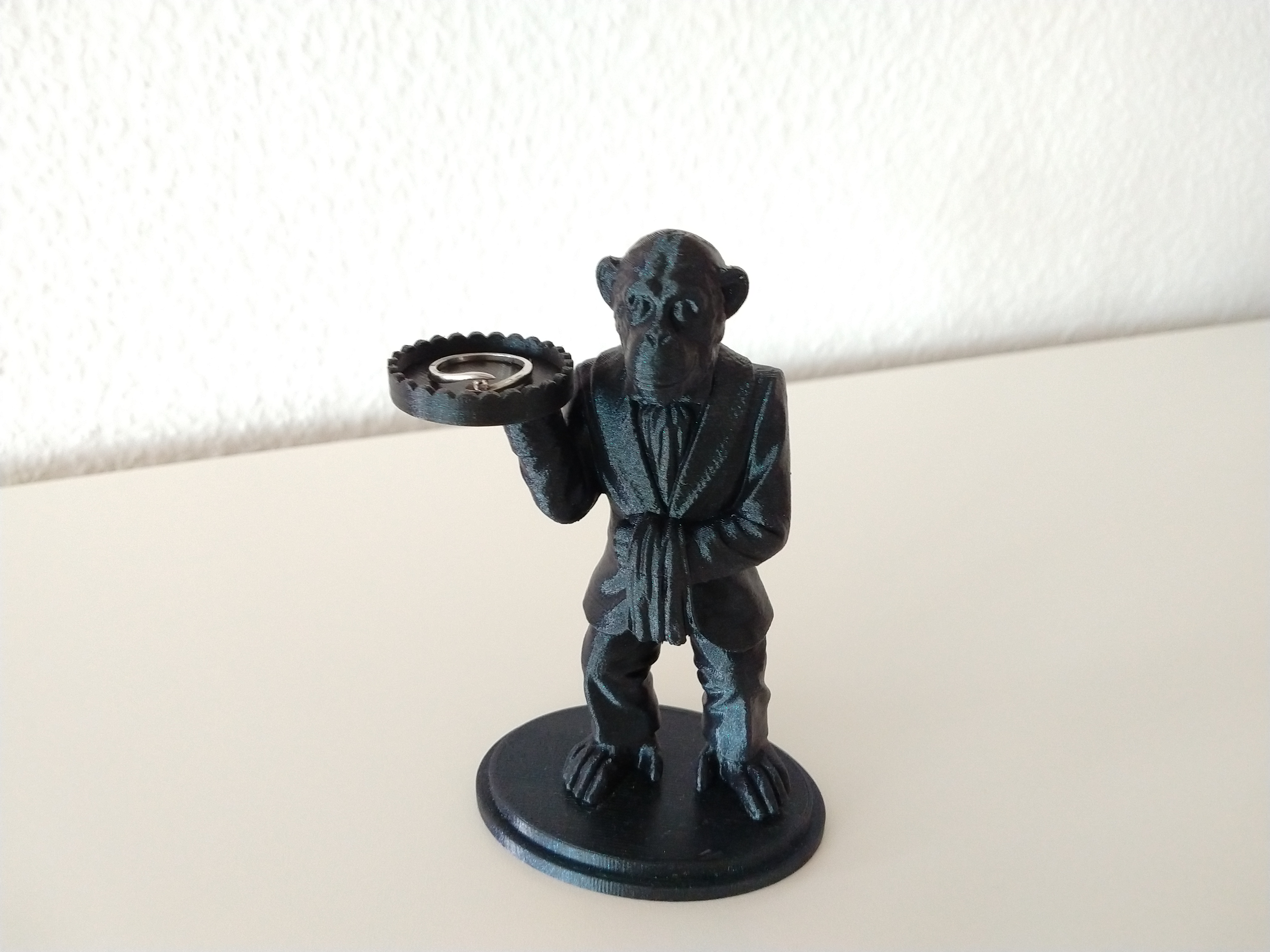 Miniatura 6 do modelo 3D Monkey Ring Butler