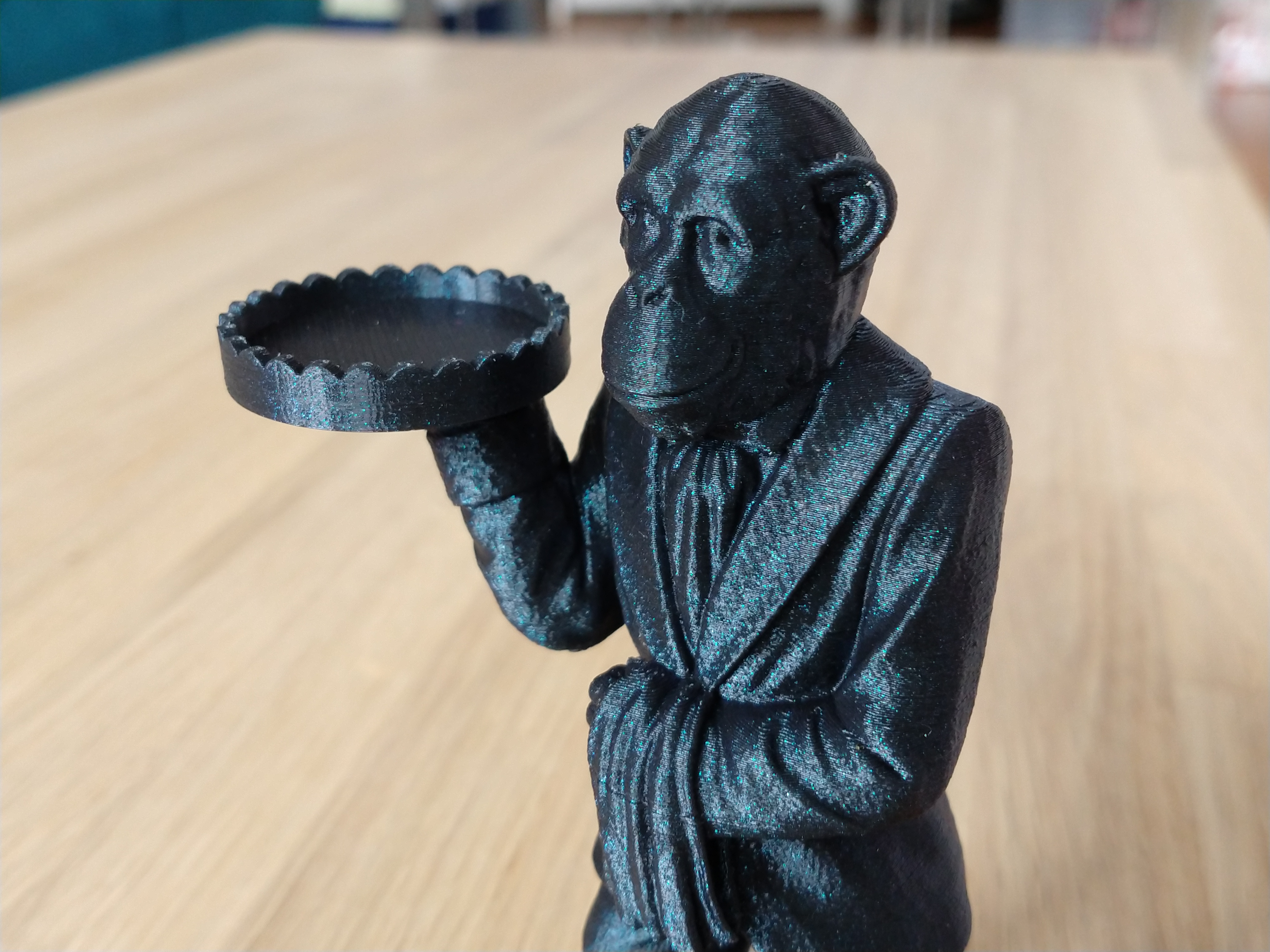 Miniatura 7 do modelo 3D Monkey Ring Butler