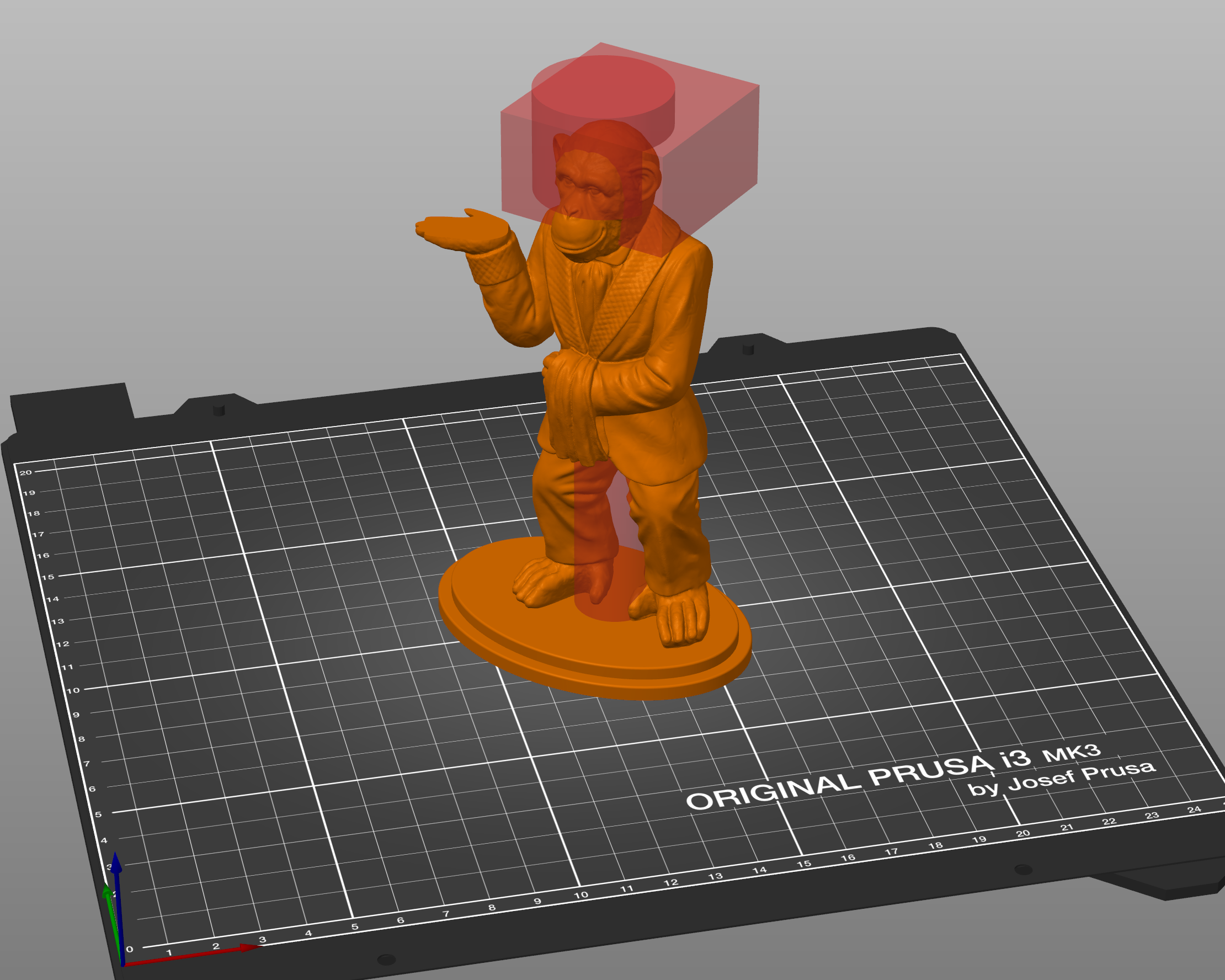 Miniatura 9 do modelo 3D Monkey Ring Butler