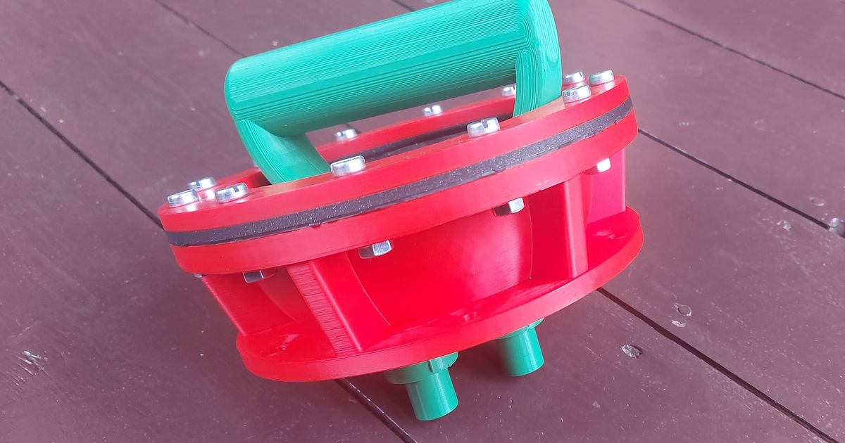 Manual bilge pump by Denon Tentis Download free STL model