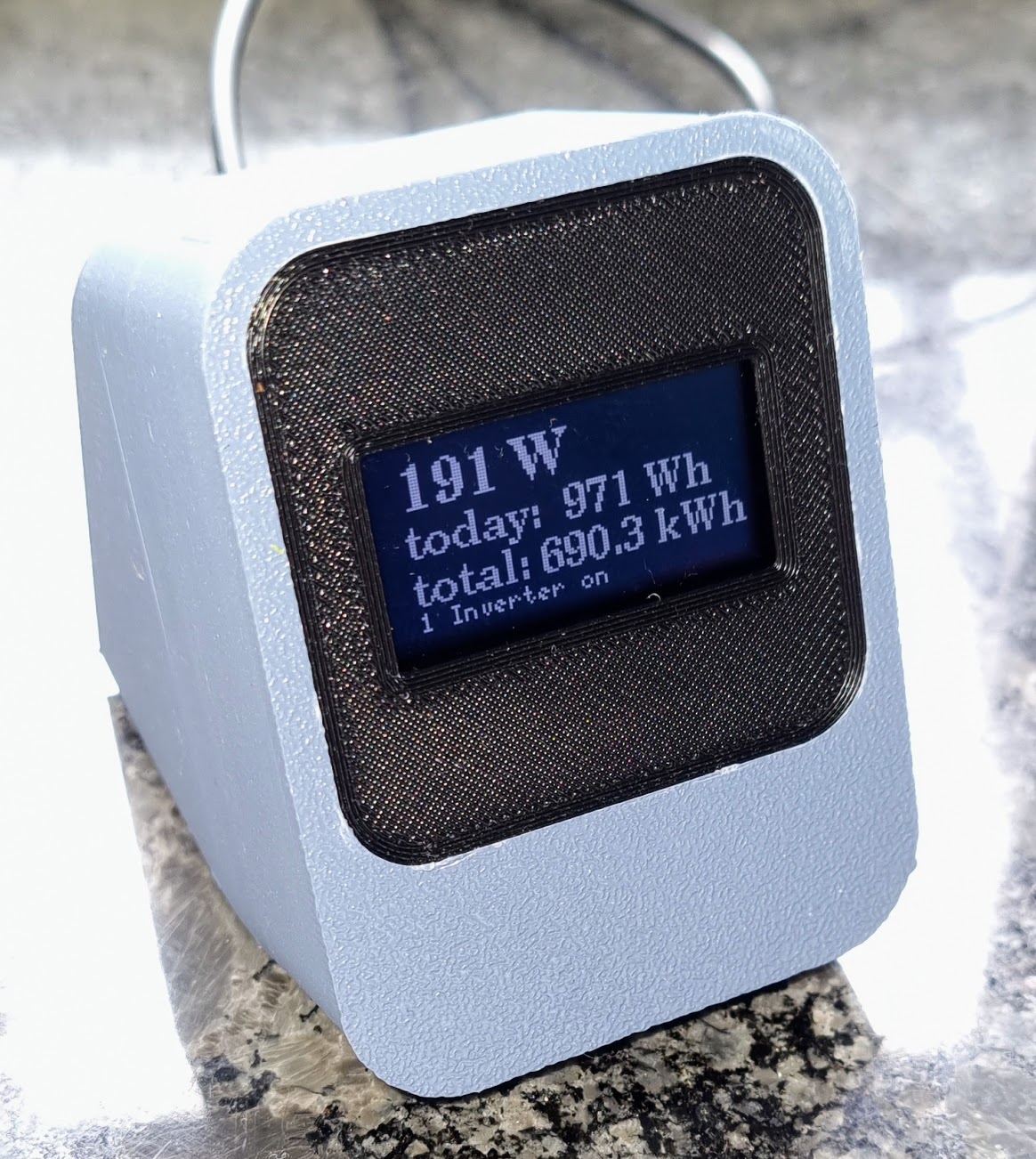 Terminal for SSD1106 1.3'' OLED and NodeMCU v3 ESP8266, without soldering