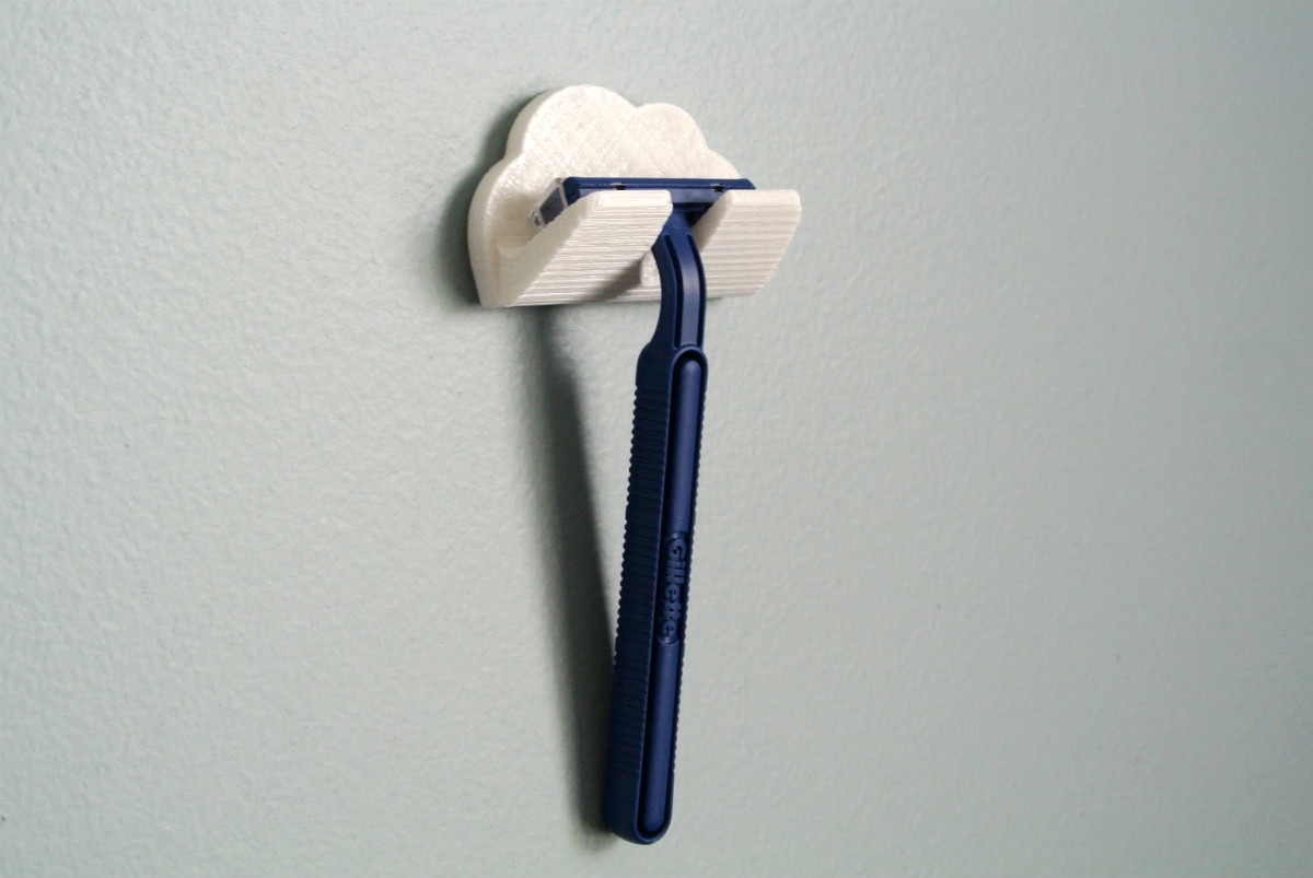Miniatura 3 do modelo 3D Razor holder
