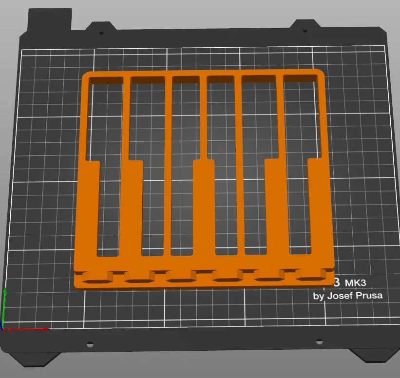 Piano Napkins Holder by Haniel | Download free STL model | Printables.com