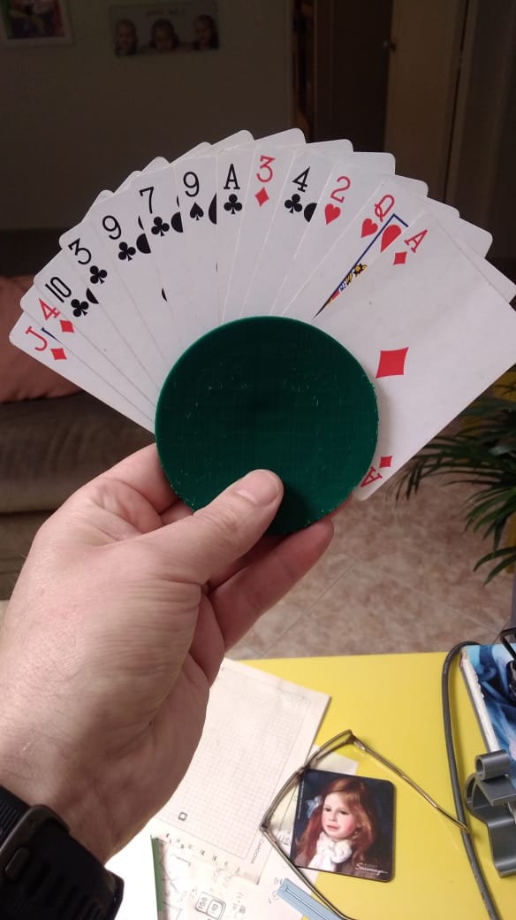 Soporte para cartas de juego (Playing Card Holder)