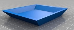Miniatura 5 do modelo 3D Tray: Parametric & Simple