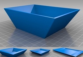 Miniatura 7 do modelo 3D Tray: Parametric & Simple