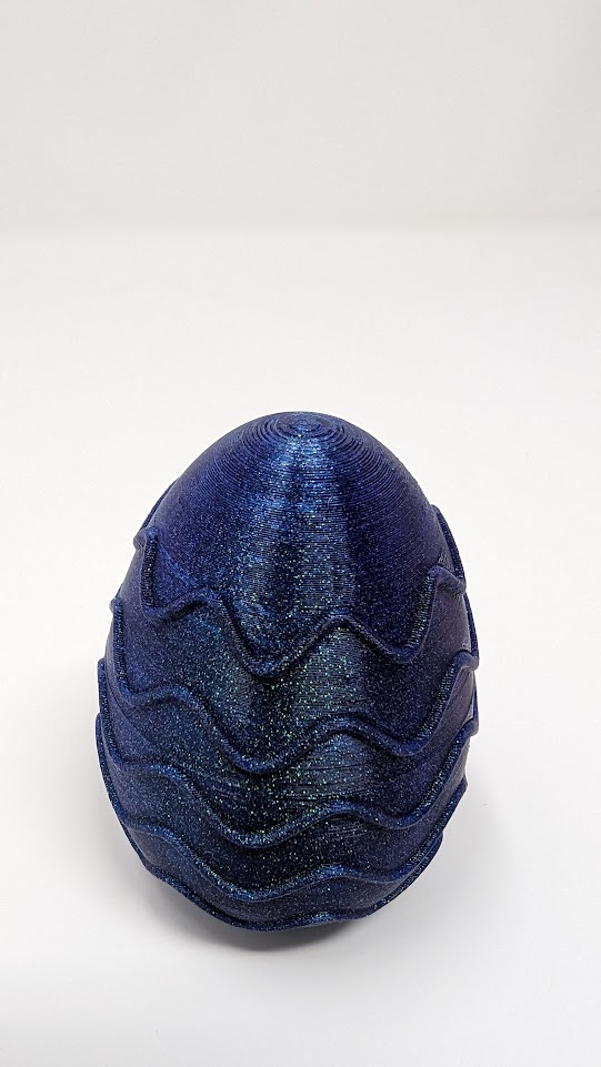 Miniatura 8 do modelo 3D Easter Egg with Wavy Decorations