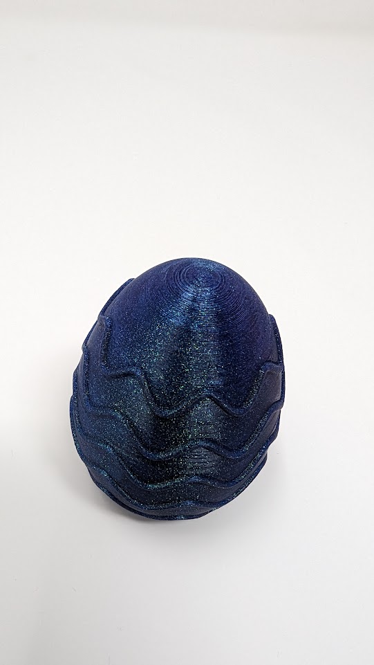 Miniatura 9 do modelo 3D Easter Egg with Wavy Decorations