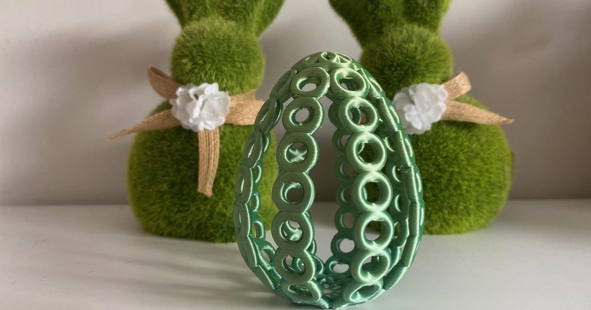 Easter Egg - decoration - printer test by Kevyn3D | Download free STL ...