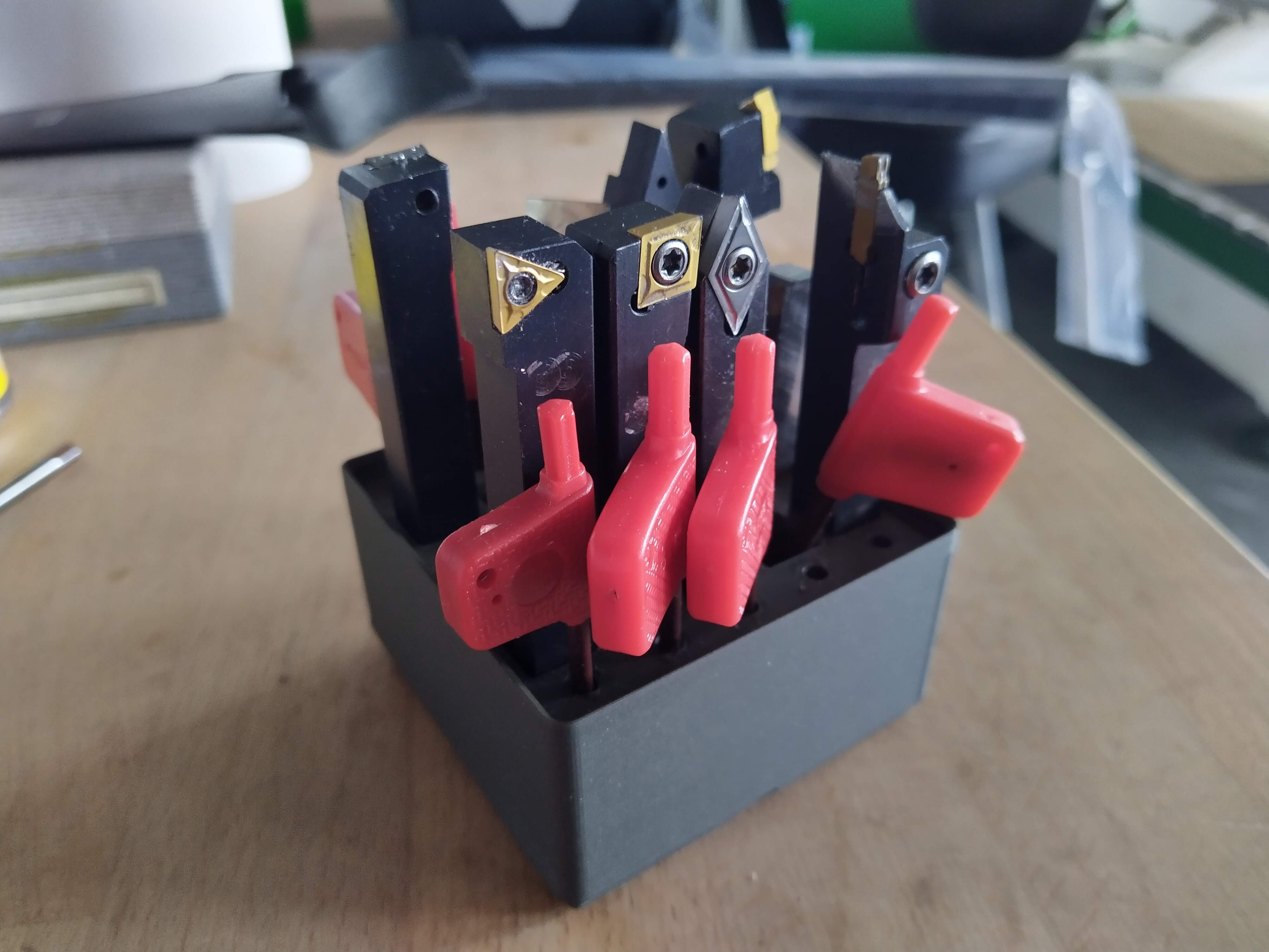 Gridfinity lathe tools 12x12
