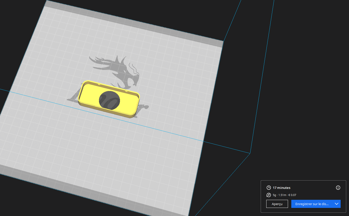Miniatura 2 do modelo 3D Cover for window handle