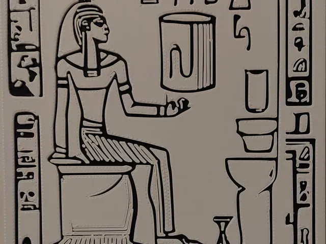 Ancient Toilet Sign