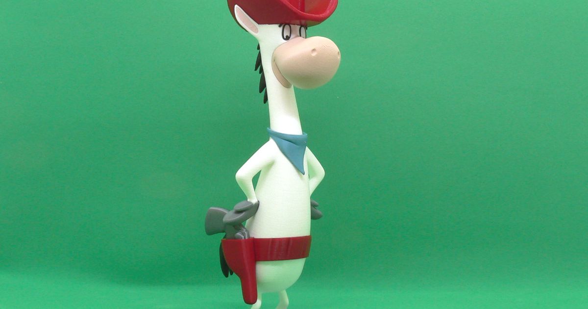 Quick Draw Mcgraw By Reddadsteve Download Free Stl Model 