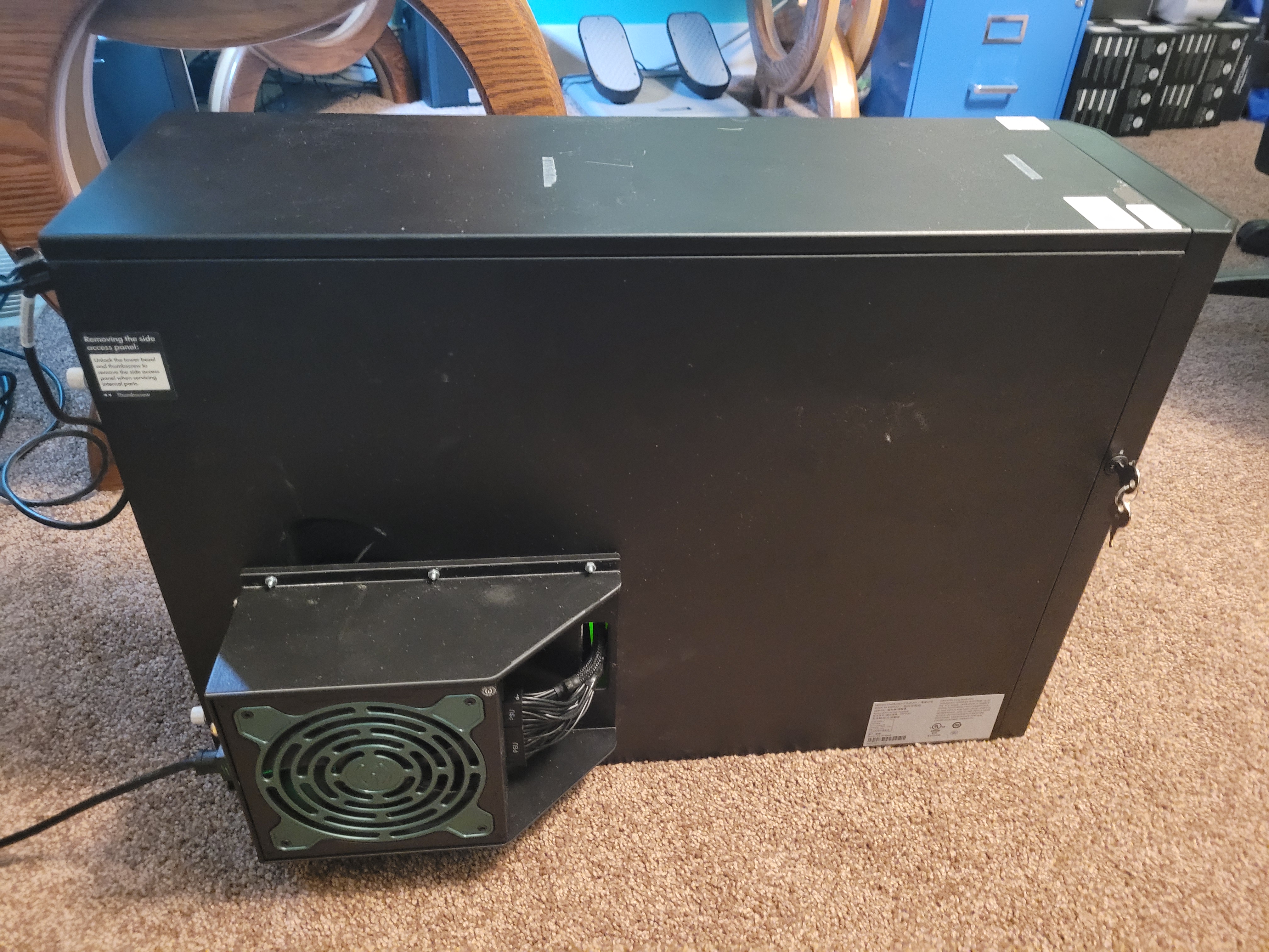 Surface Mount ATX PSU Frame