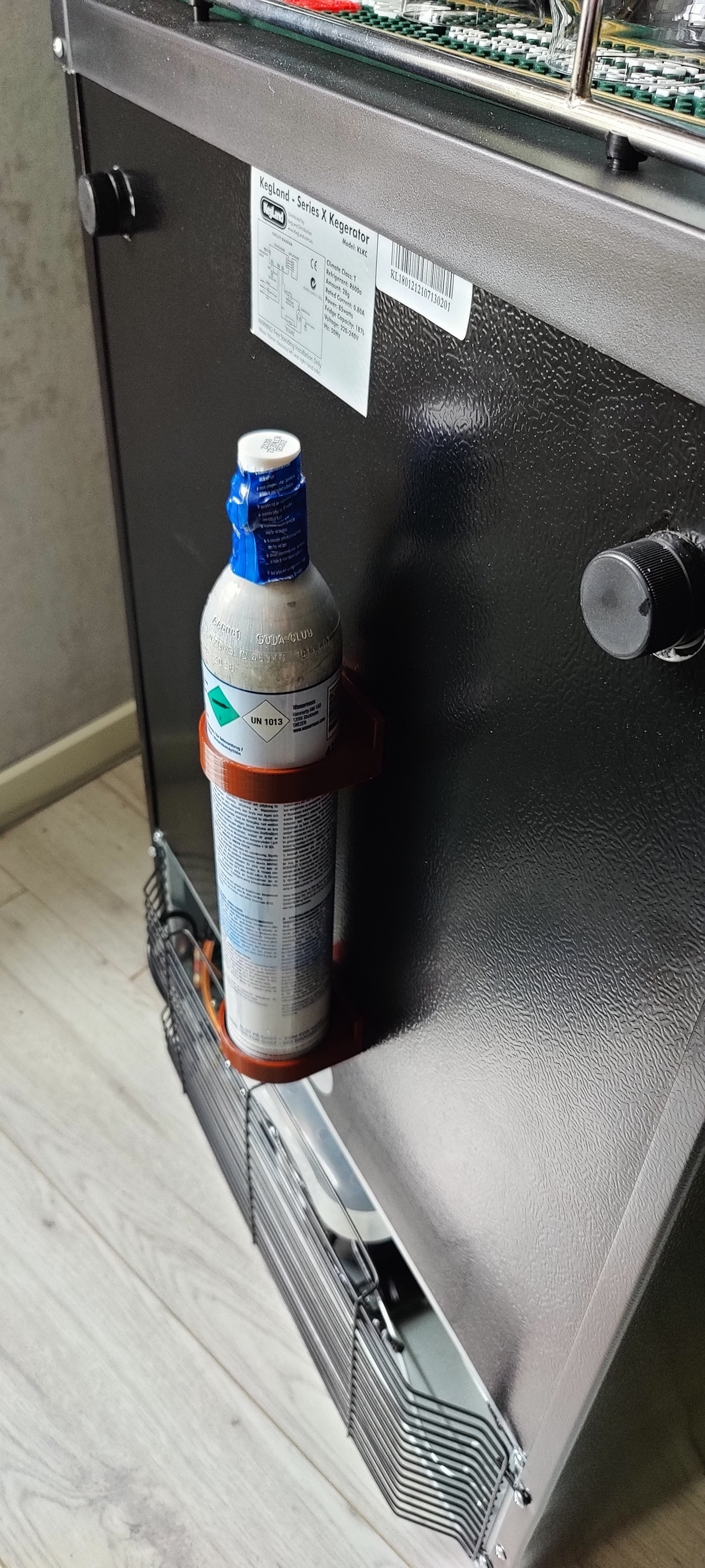 Sodastream mount - fits Kegerator Series X