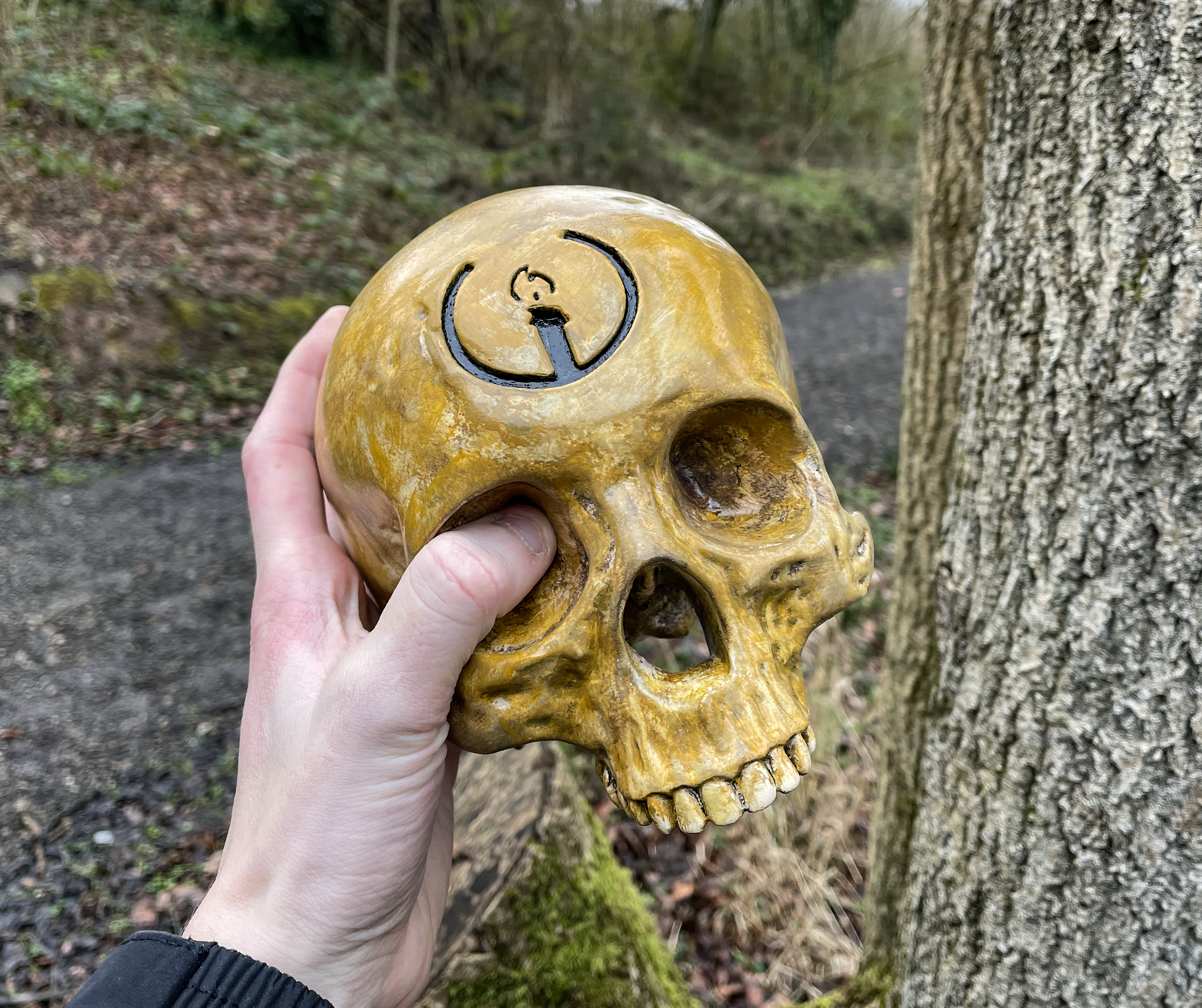 Halo Grunt Birthday Skull