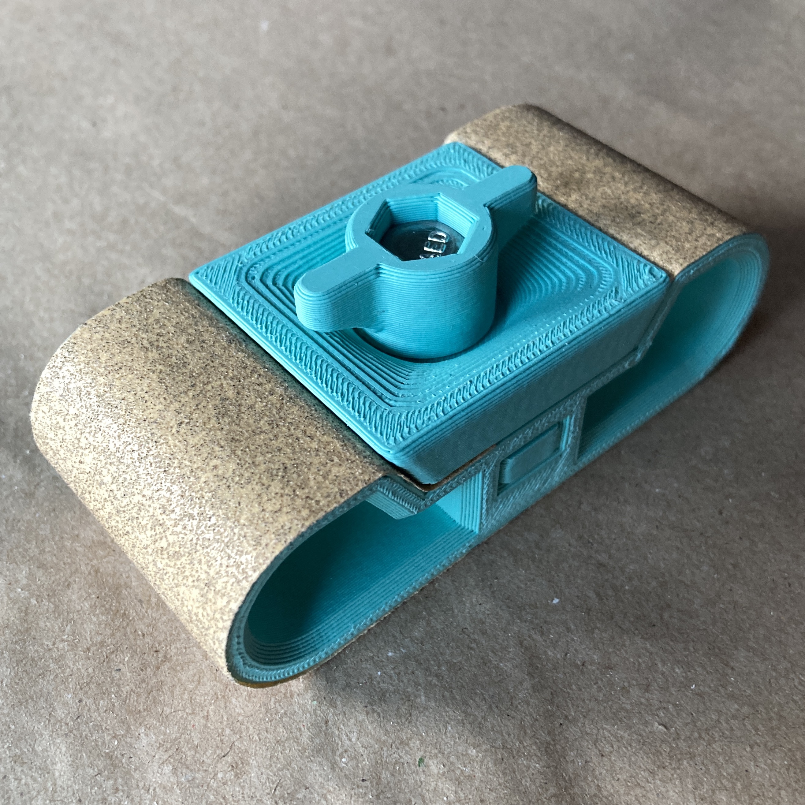 Sanding Block (1/4-20 Bolt + Nut) no supports