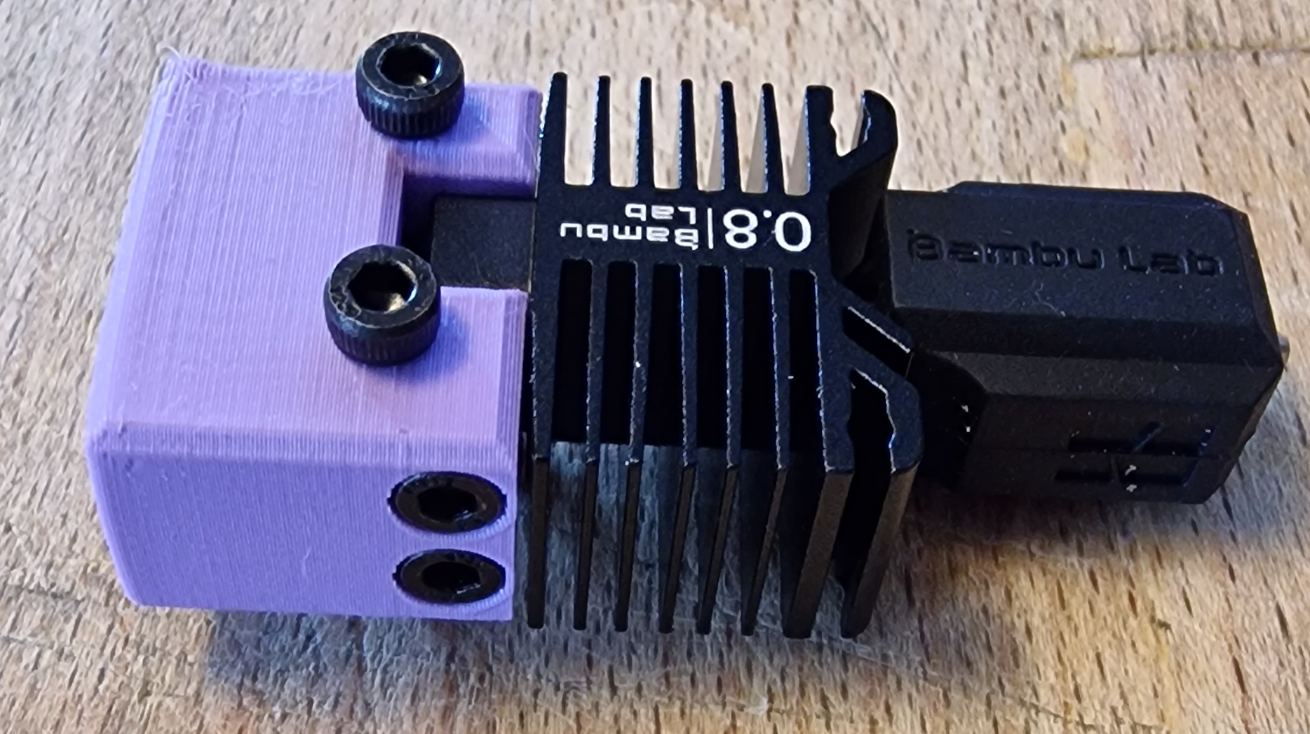 Bambulab hotend mount Creality ender 3 v2/CR10 and more by karel bitter Download free STL