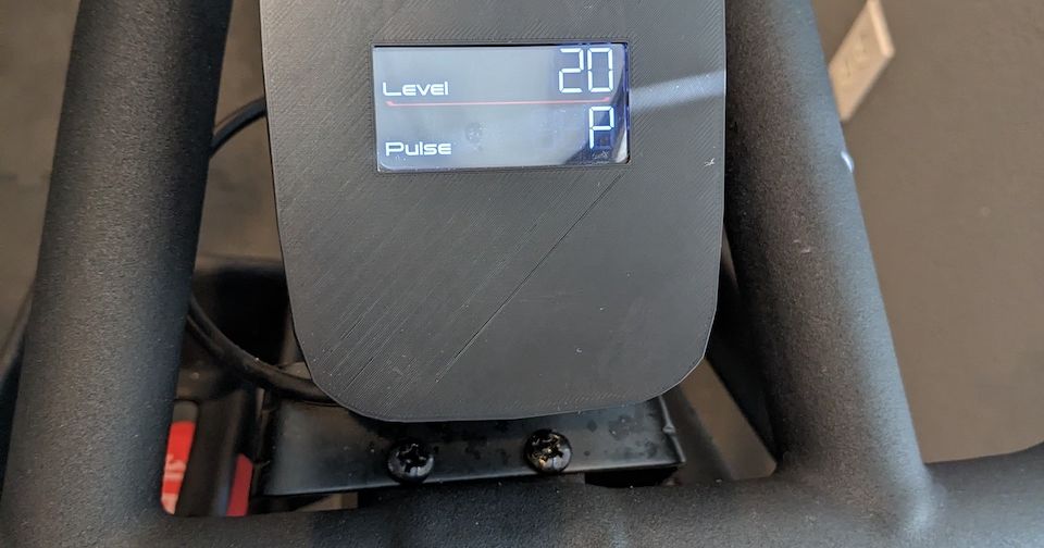 bowflex c6 rpm display