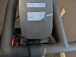 Bowflex c6 outlet rpm display