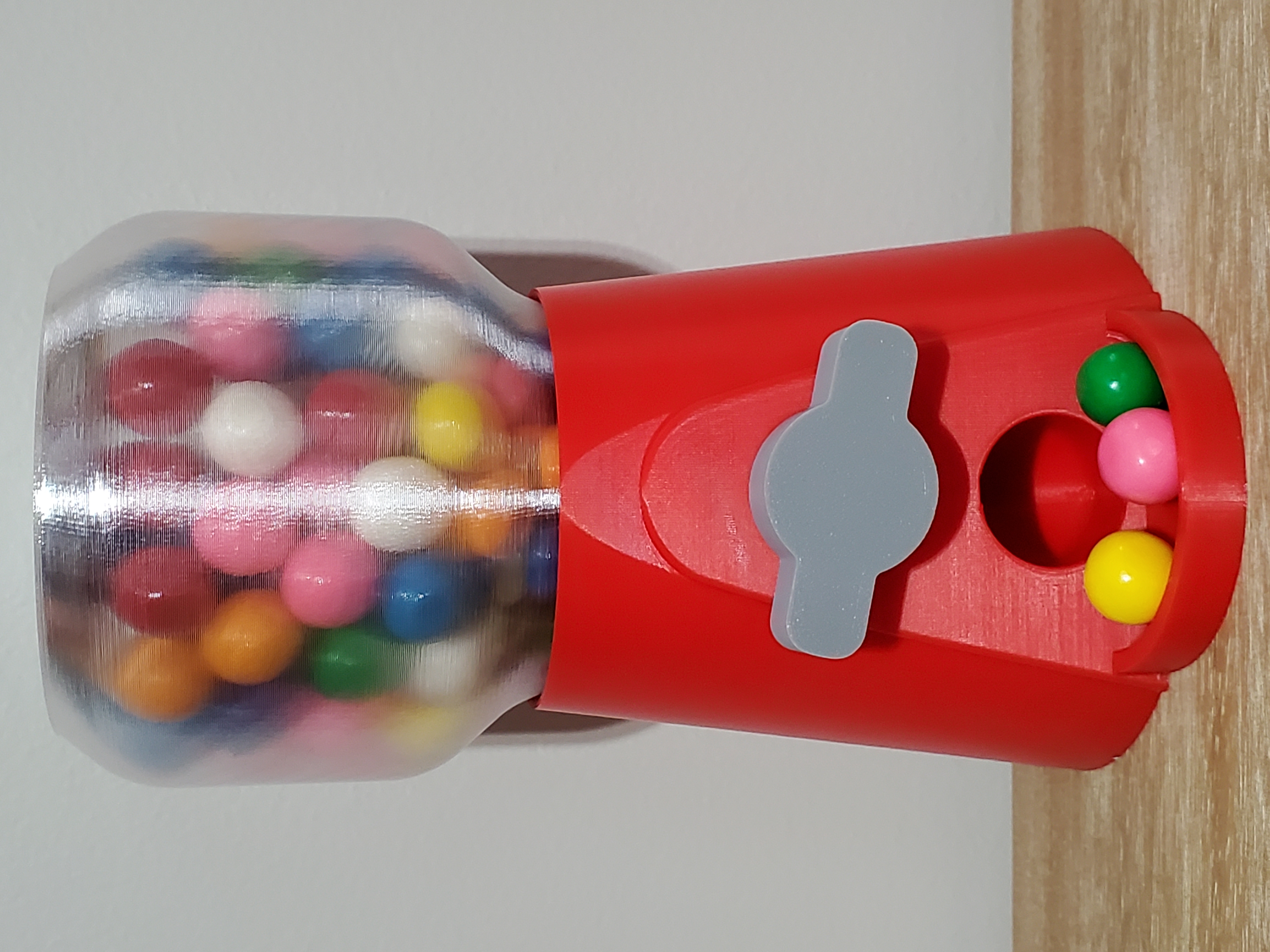 "Jar" for Simple Mason Jar Candy Machine