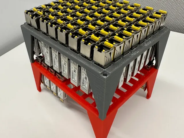 Stackable SFP holder