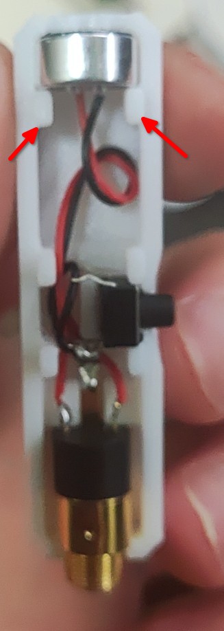 Mini Microphone Extented with Spacer 3D model thumbnail