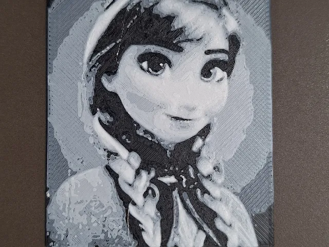 Frozen Anna Hueforge