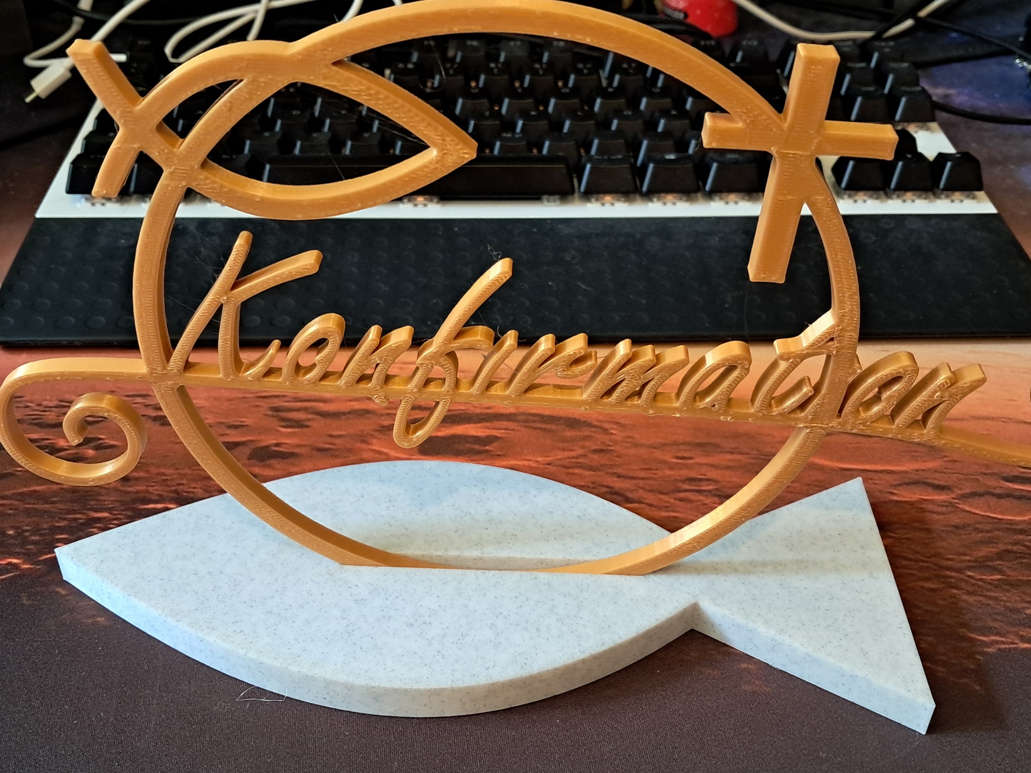 Konfirmation Dekoration/Geschenk