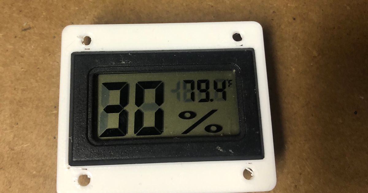 Humidity Sensor Case for Drybox Mounting by XL3 Download free STL